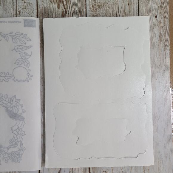 Stampin Up Framing Foliage Cling Stamp Set-NEW - Picture 12 of 12